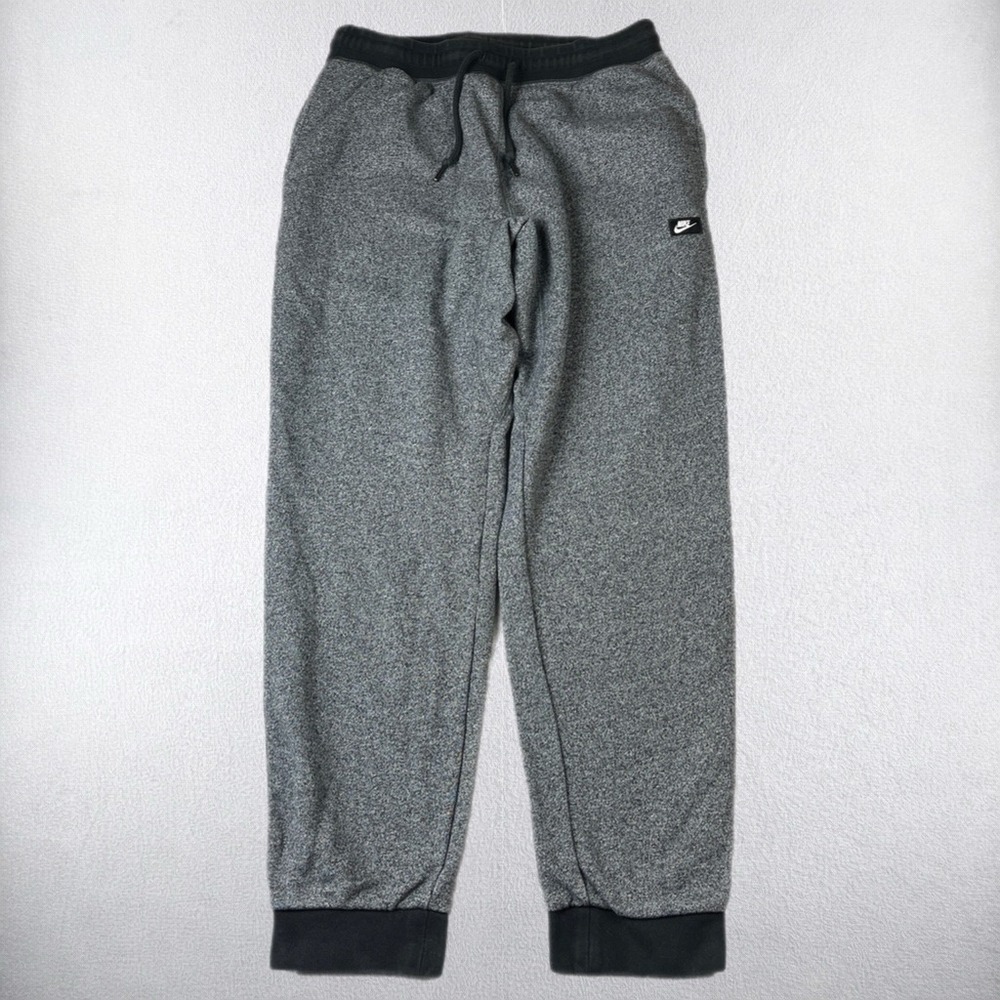 Nike Joggers Mens Large Gray Shoebox Cuffed Tech Fleece Sweatpants 727397-010